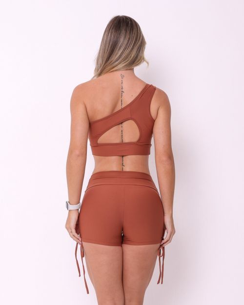 Conjunto Short Cross Light + Top Paloma