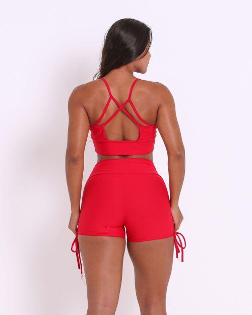 Conjunto Short Cross Light + Top Kelly