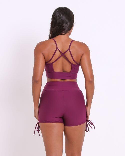 Conjunto Short Cross Light + Top Kelly