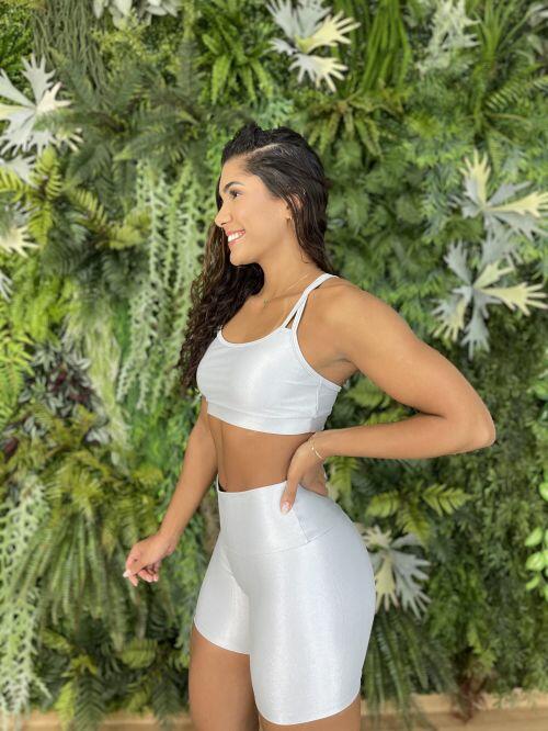 Conjunto Short Bermuda Compressão + Top Lu