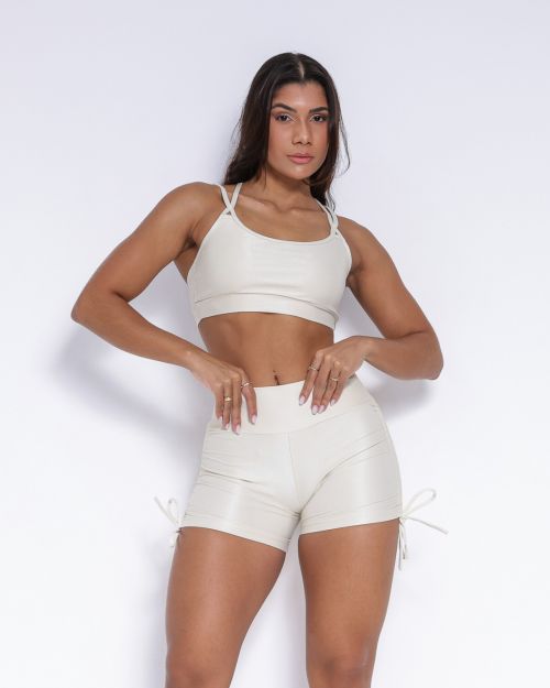 Conjunto Short Cross Compressão + Top Lu