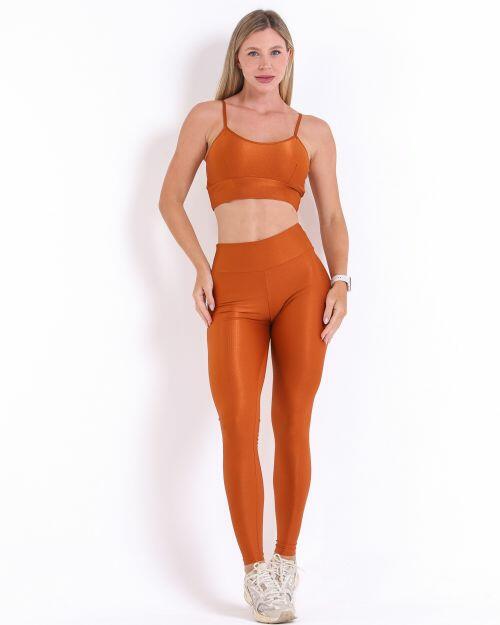 Conjunto Calça Legging Básica Compressão + Top Kelly