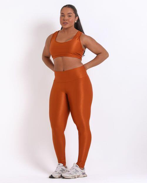 Conjunto Cal�a Legging B�sica G Compress�o + Top Nadador