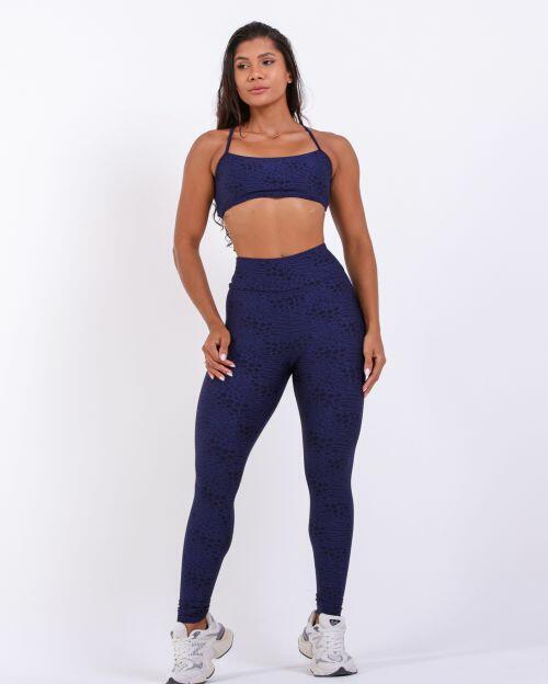 Conjunto Calça Legging Básica Feline + Top Bianca (P)