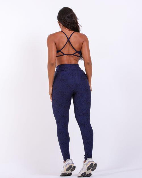 Conjunto Calça Legging Básica Feline + Top Bianca (P)