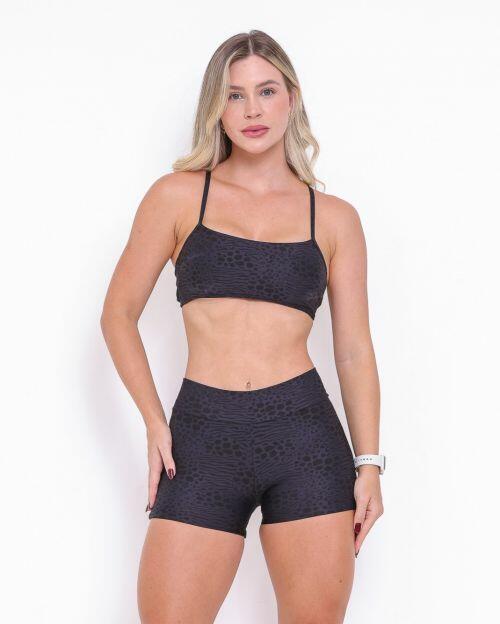 Conjunto Short Básico Curtinho Feline + Top Bianca (P)