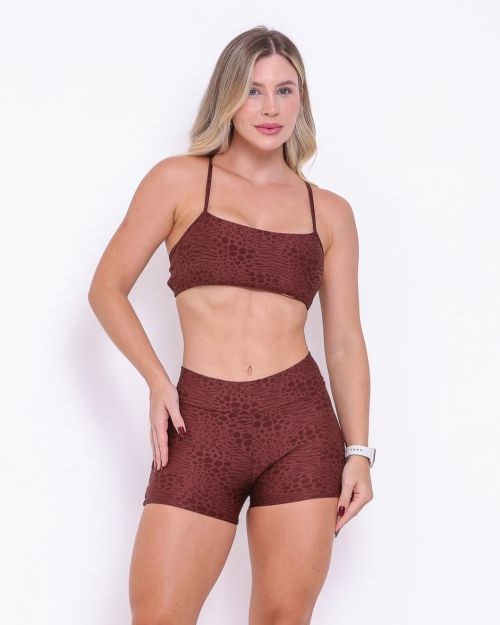 Conjunto Short Básico Curtinho Feline + Top Bianca (P)