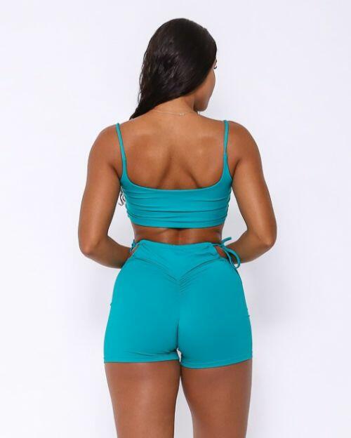 Conjunto Short Empina Ajuste Light + Top Bruna