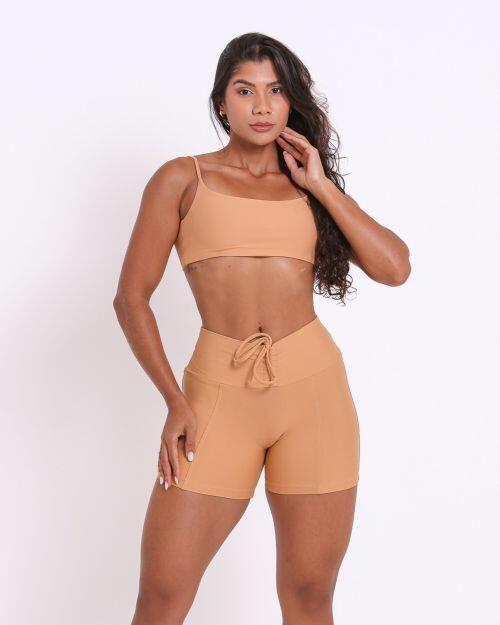 Conjunto Short Empina Light + Top Ju