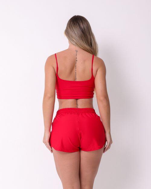 Conjunto Short Boxer Basic Light + Top Bruna