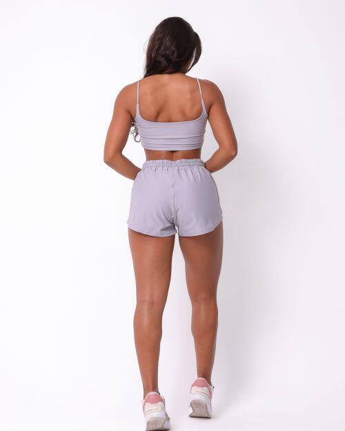 Conjunto Short Boxer Basic Light + Top Bruna