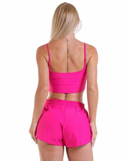 Conjunto Short Boxer Basic Light + Top Bruna