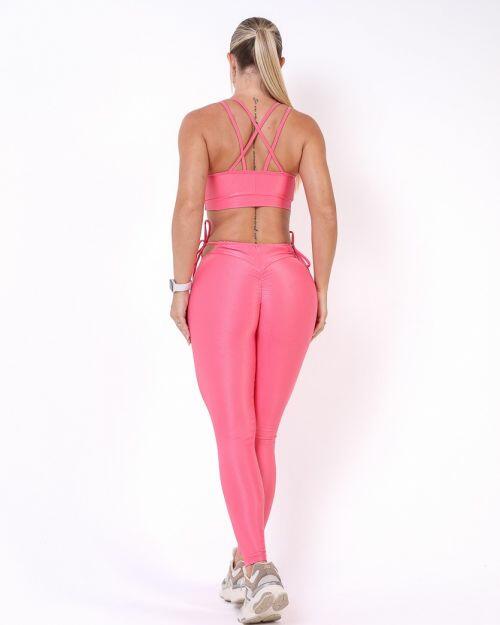 Conjunto Calça Empina Ajuste Compressão + Top Vivi