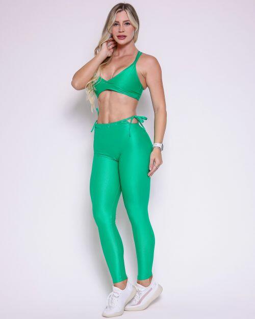 Conjunto Calça Empina Ajuste Compressão + Top Vivi