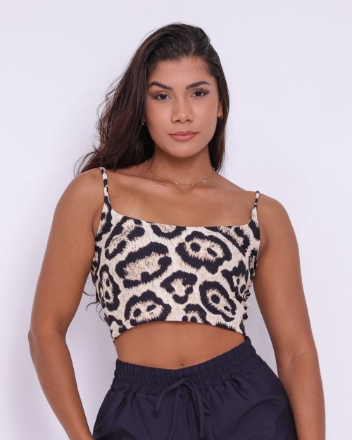 Top Regatinha Onça Maxi