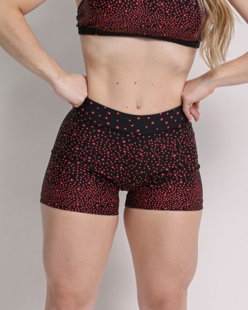 Short B�sico C�s Fino Degrad� Estrelas