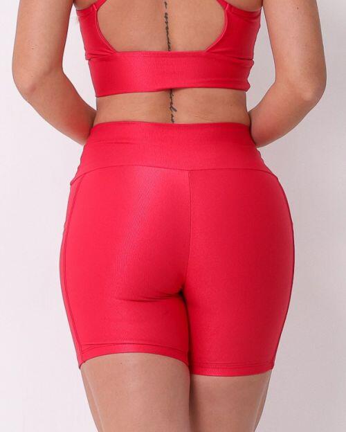 Short Bolso Duplo Compressão