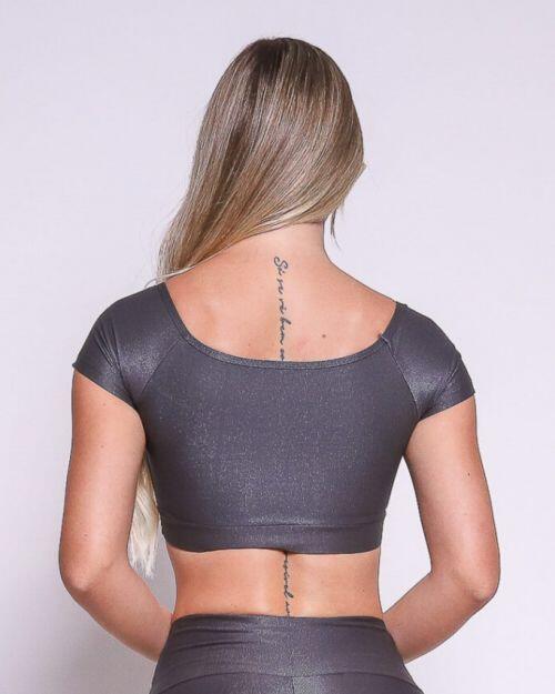 Top Manguinha Compressão