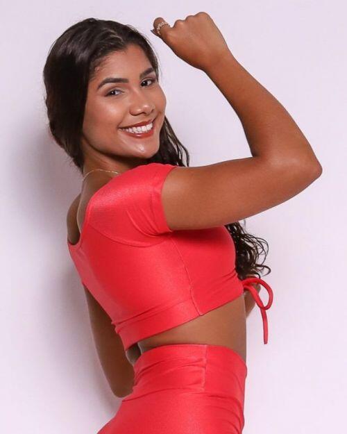 Top Manguinha Compressão