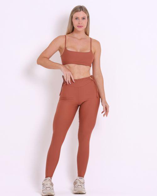Conjunto Calça Empina Ajuste Light + Top Ju