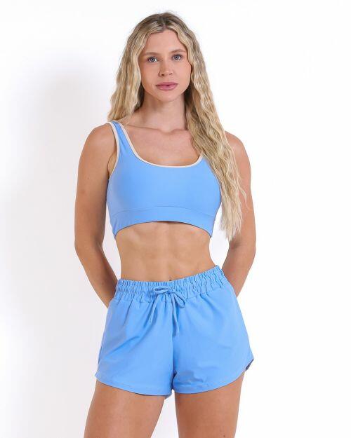Conjunto Short Boxer Basic Light + Top Scandal