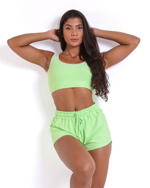 Conjunto Short Boxer Basic Light + Top Scandal