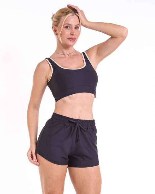 Conjunto Short Boxer Basic Light + Top Scandal