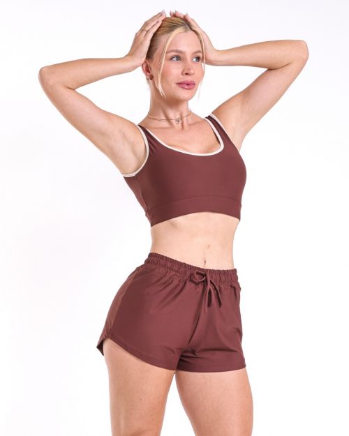 Conjunto Short Boxer Basic Light + Top Scandal