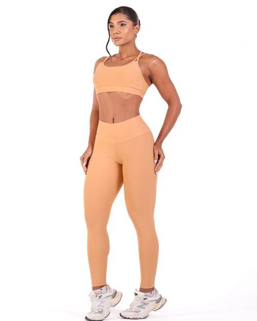 Conjunto Calça Legging Básica Light + Top Lu