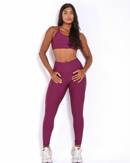 Conjunto Calça Legging Básica Light + Top Lu