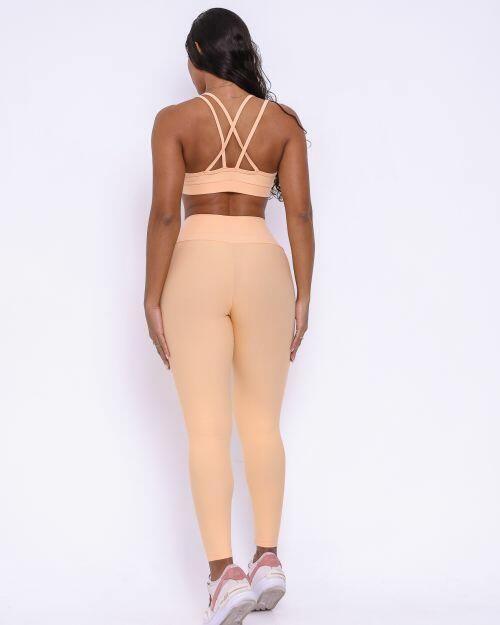 Conjunto Calça Legging Básica Light + Top Lu