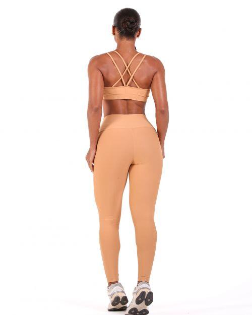 Conjunto Calça Legging Básica Light + Top Lu