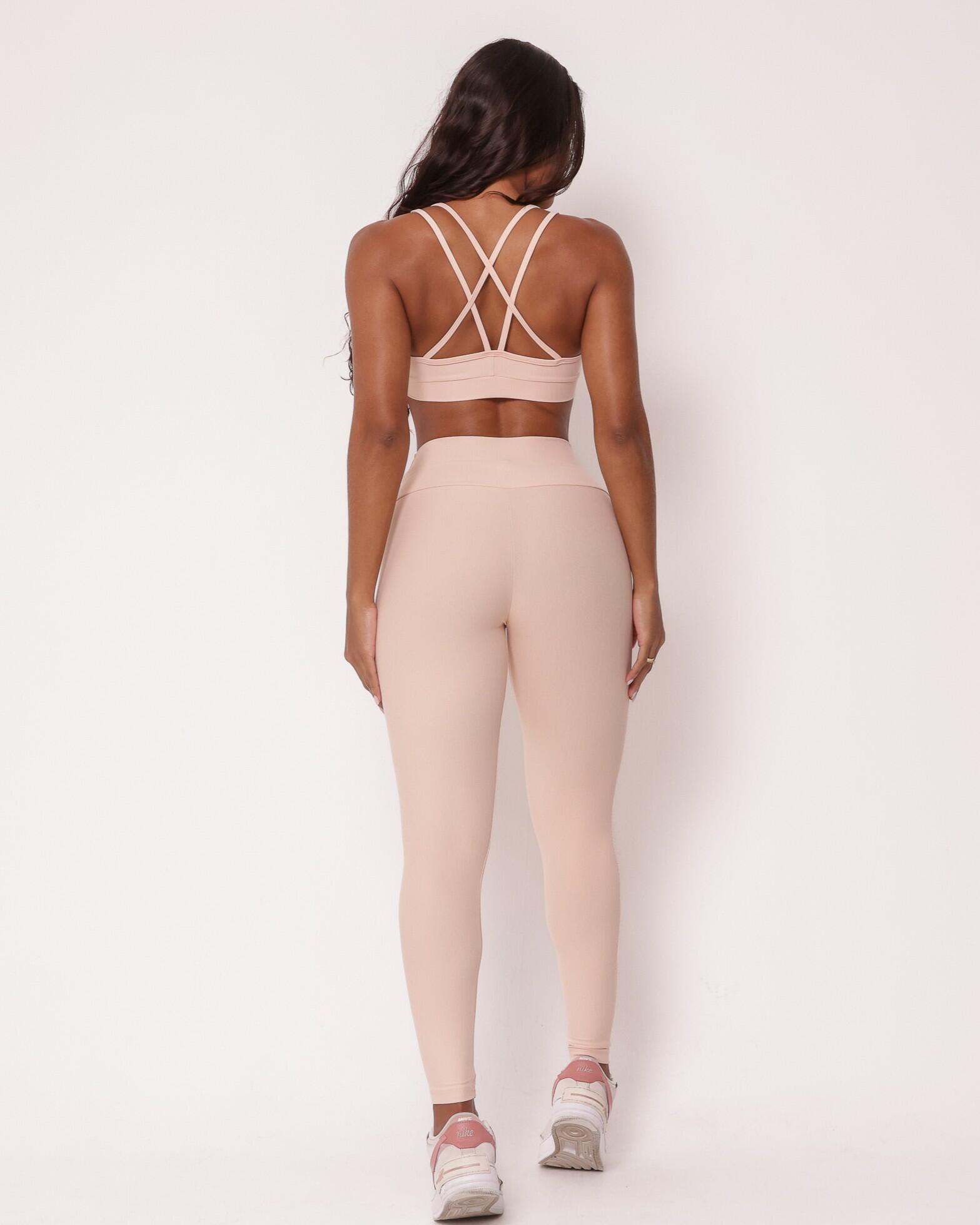 Conjunto Calça Legging Básica Light + Top Lu