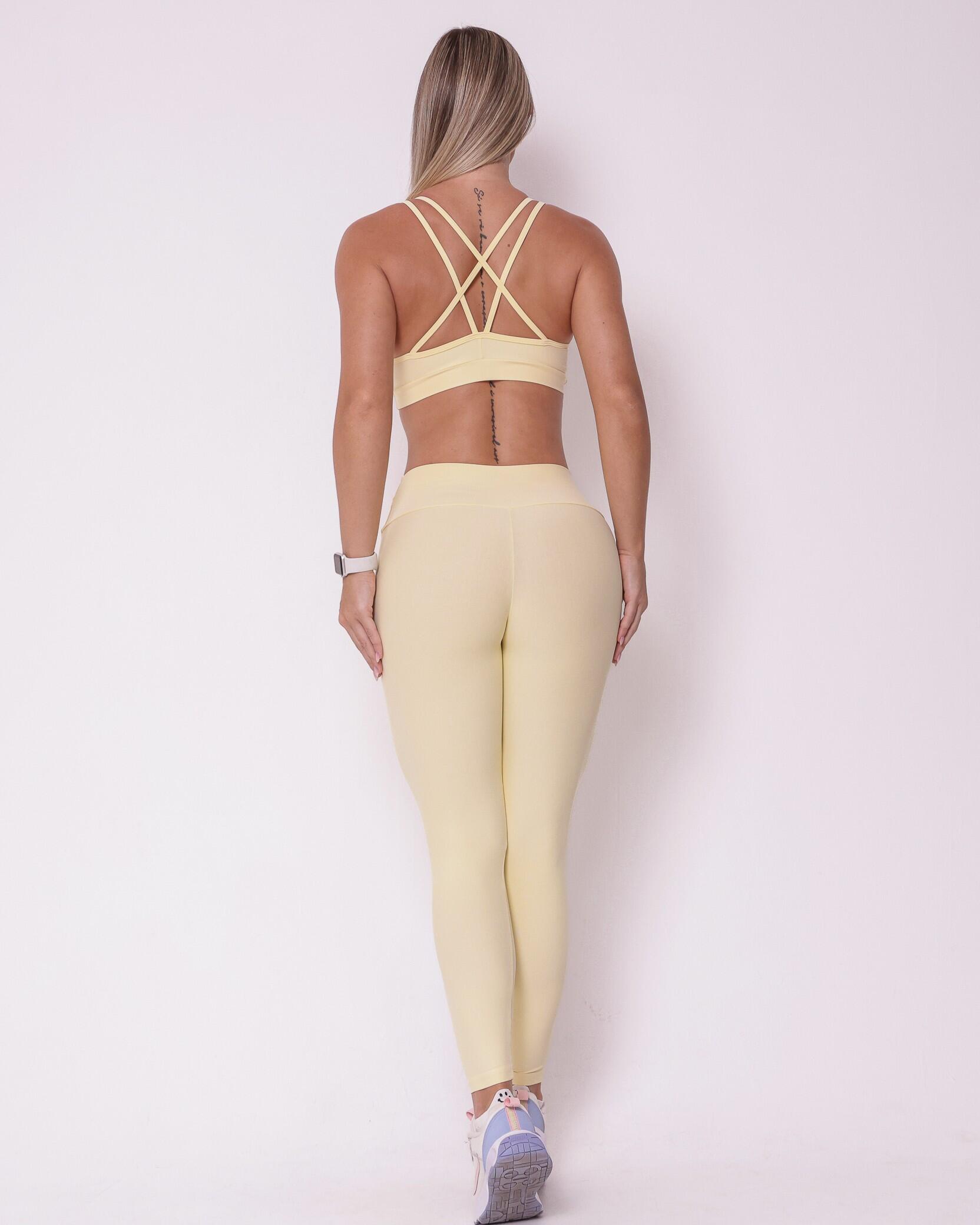 Conjunto Calça Legging Básica Light + Top Lu