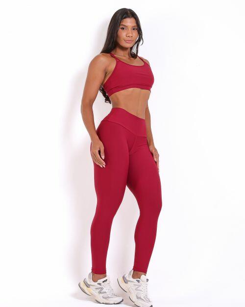 Conjunto Calça Legging Básica Light + Top Lu