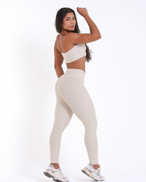 Conjunto Calça Legging Básica Light + Top Faixa