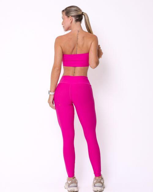 Conjunto Calça Legging Básica Light + Top Faixa
