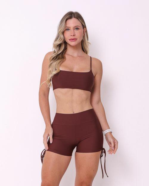 Conjunto Short Cross Light + Top Ju