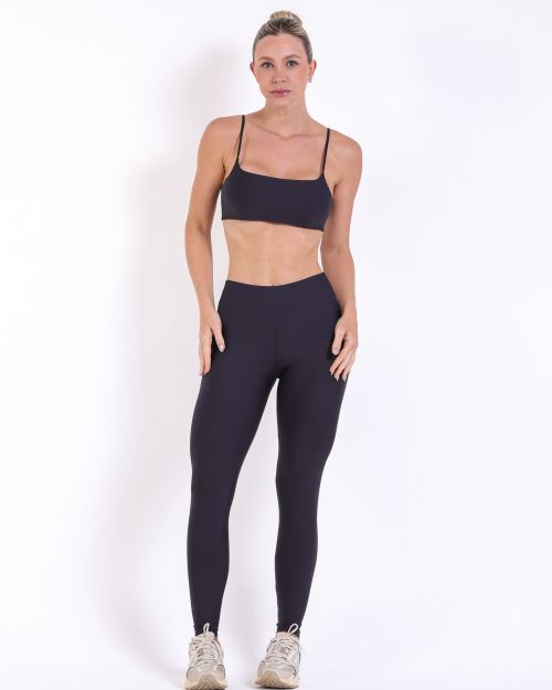 Conjunto Calça Legging Básica Light + Top Ju