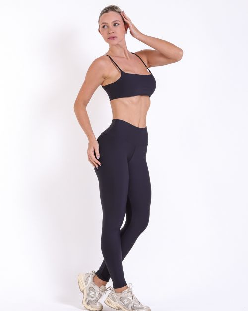 Conjunto Calça Legging Básica Light + Top Ju
