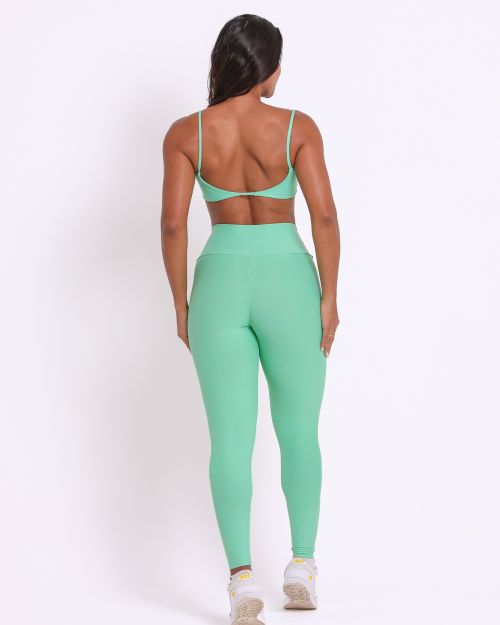 Conjunto Calça Legging Básica Light + Top Ju