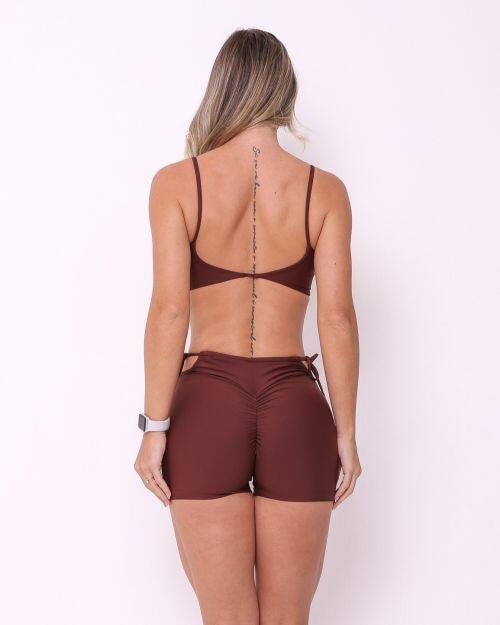 Conjunto Short Empina Ajuste Light + Top Ju