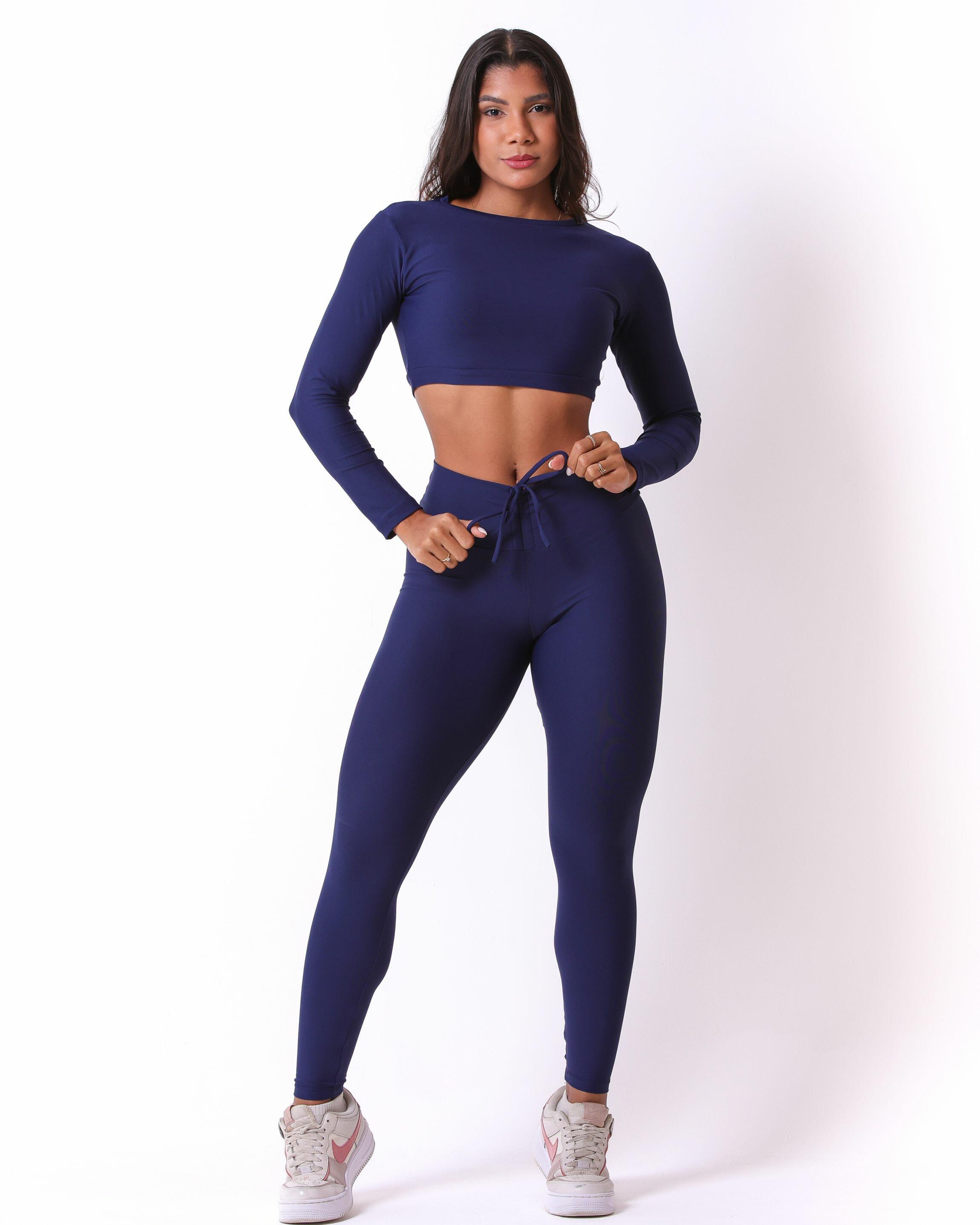 Conjunto Calça Legging Empina Light + Top Maria