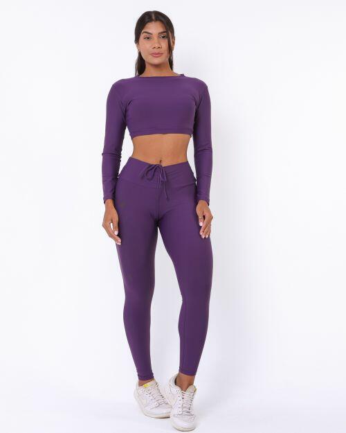 Conjunto Calça Legging Empina Light + Top Maria