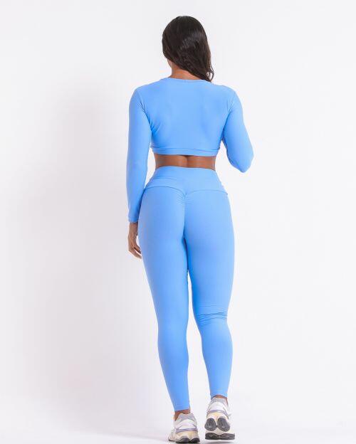 Conjunto Calça Legging Empina Light + Top Maria