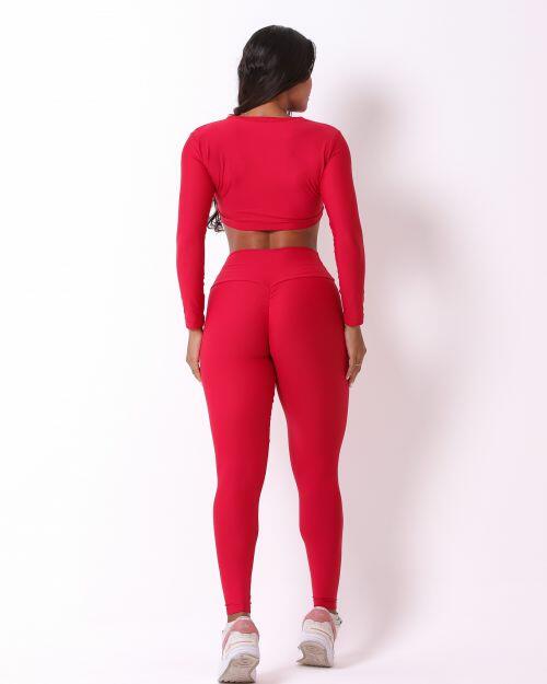 Conjunto Calça Legging Empina Light + Top Maria
