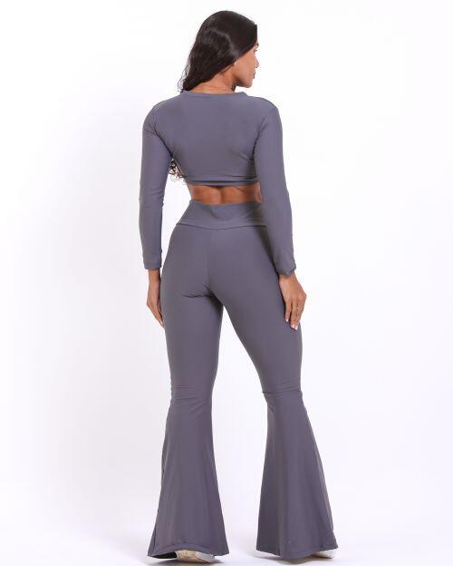 Conjunto Calça Flare Light + Top Maria