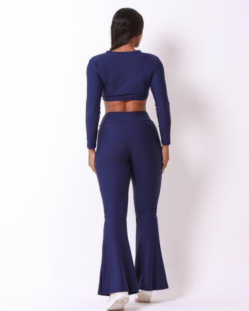 Conjunto Calça Flare Light + Top Maria