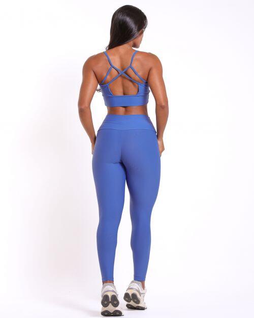 Conjunto Calça Legging Básica Light + Top Kelly