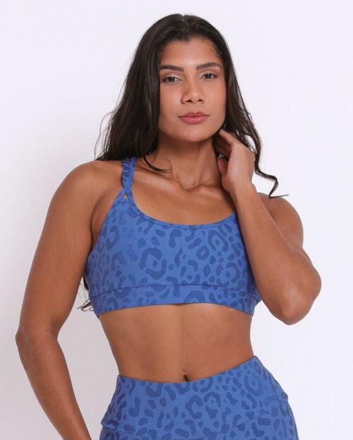 Top Lu New Onça Fit
